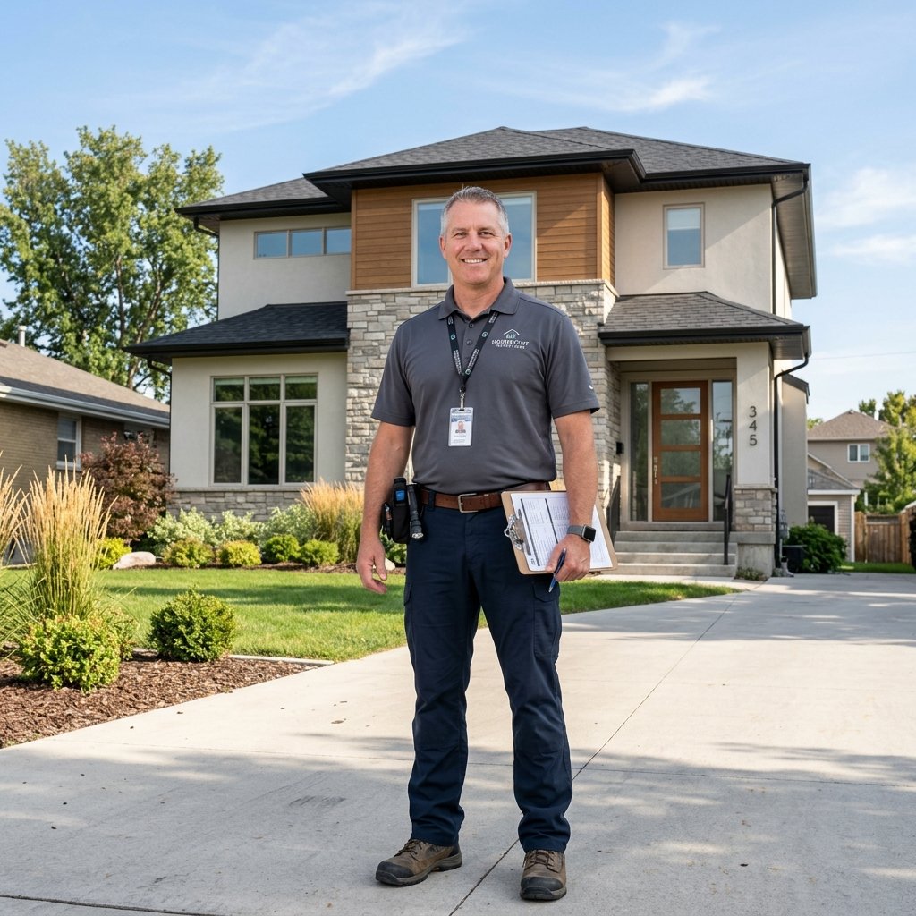 Male professional structural inspector